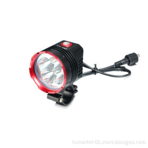 2014 Newest HD015 4x Cree xm-l2 5,000lumen Cree LED Bicycle HeadlightNew